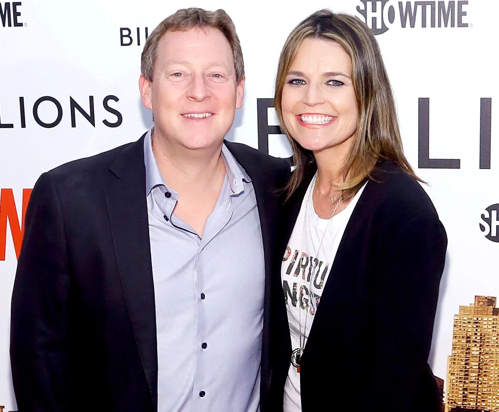 Mike Feldman and Savannah Guthrie attend Showtime's 'Billions' series premiere at Museum of Modern Art on January 7, 2016 in New York City.
