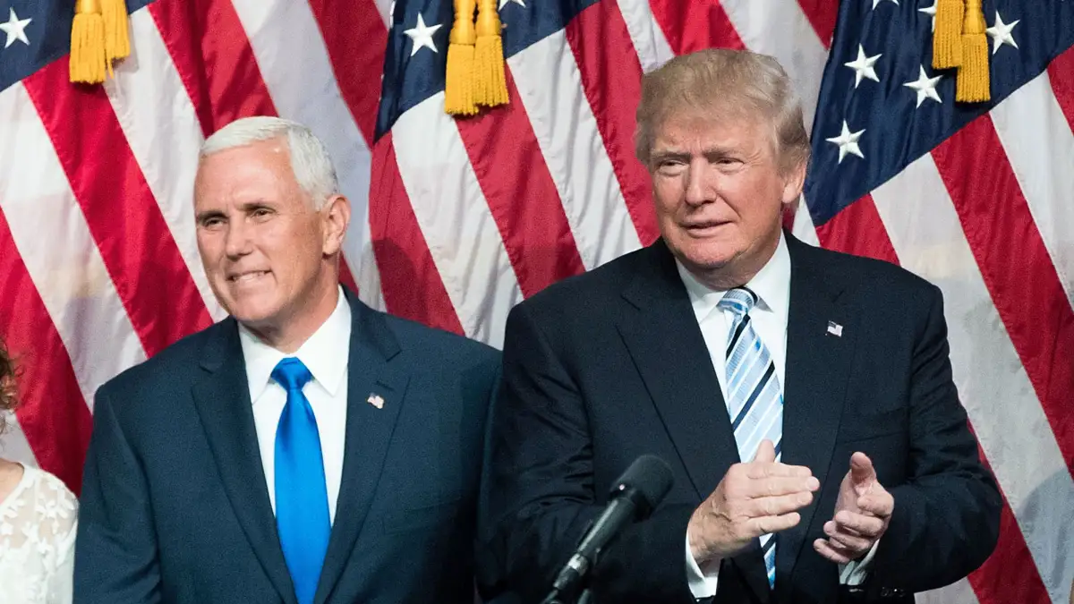 Mike Pence, Donald Trump