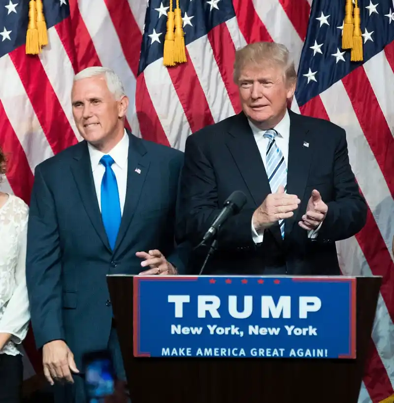 Mike Pence, Donald Trump
