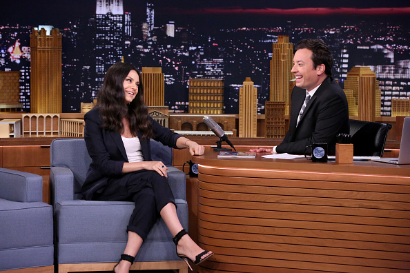 Mila Kunis and Jimmy Fallon
