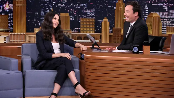 Mila Kunis and Jimmy Fallon