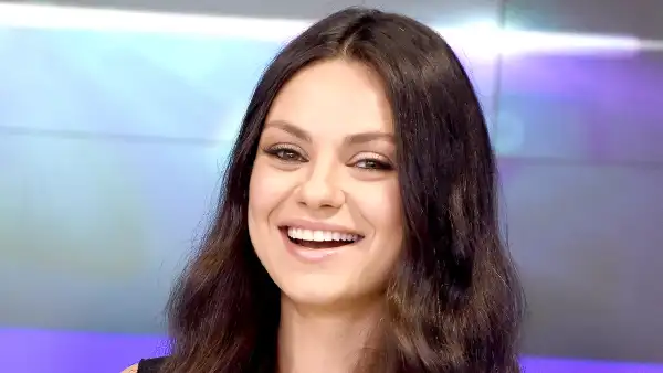 Mila Kunis rings the closing bell at NASDAQ on July 28, 2016 in New York City.