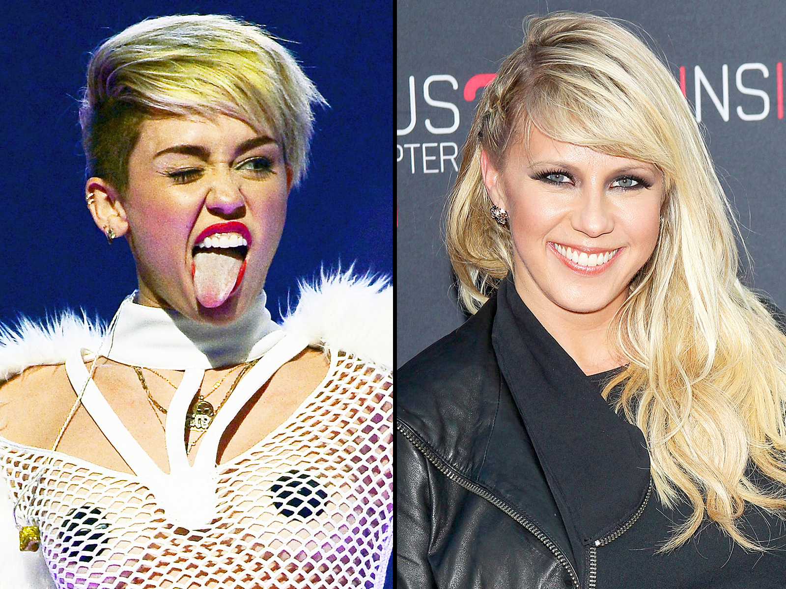 Miley Cyrus and Jodie Sweetin
