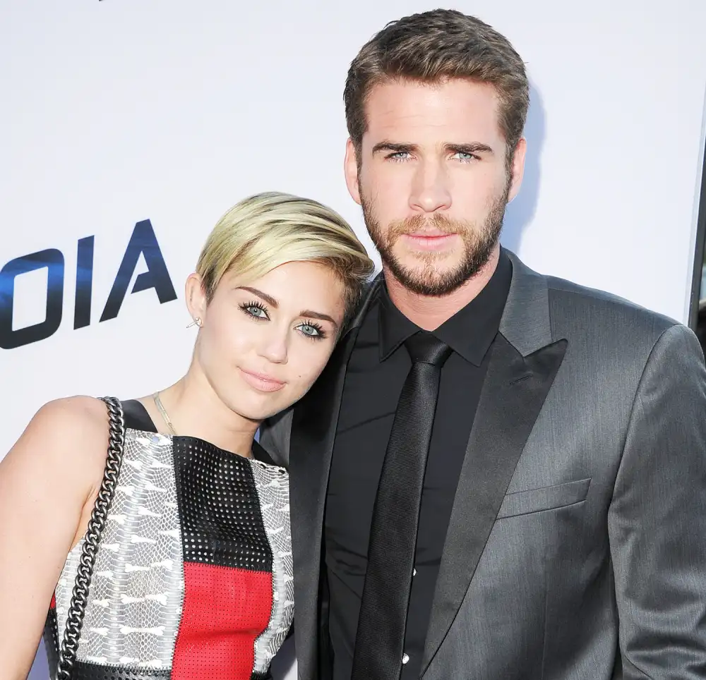 Miley Cyrus and Liam Hemsworth