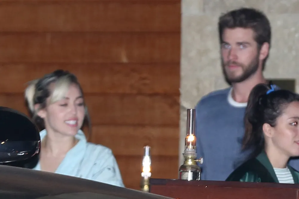 Miley Cyrus and Liam Hemsworth