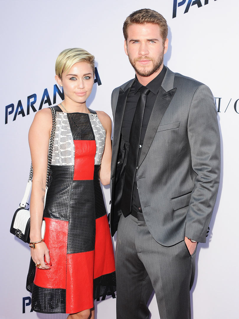Liam Hemsworth and Miley Cyrus