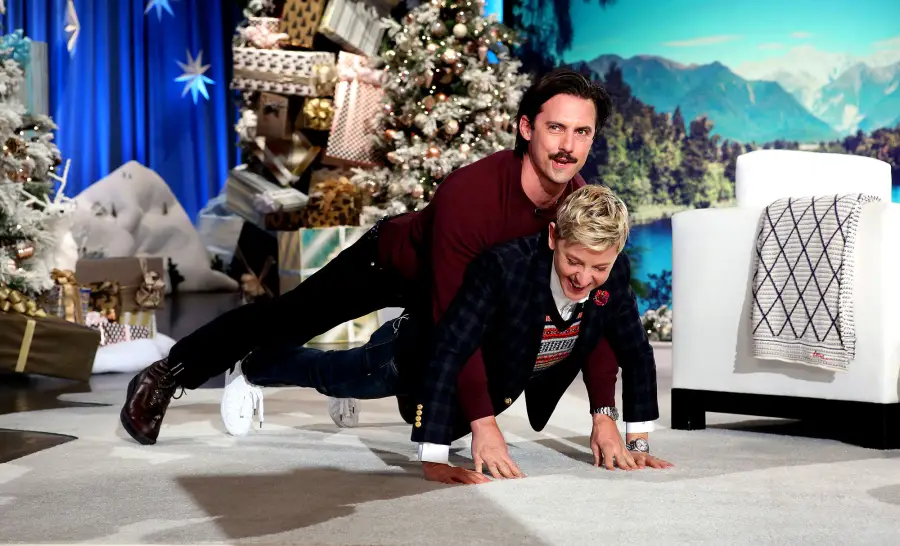 Milo Ventimiglia, Ellen Degeneres
