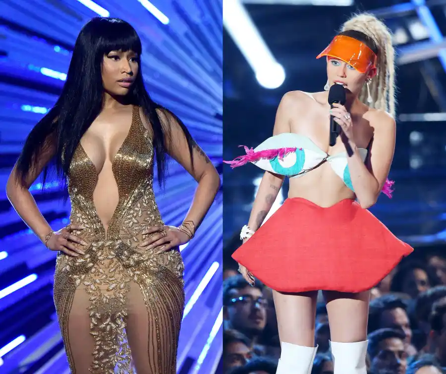 Nicki Minaj; Miley Cyrus