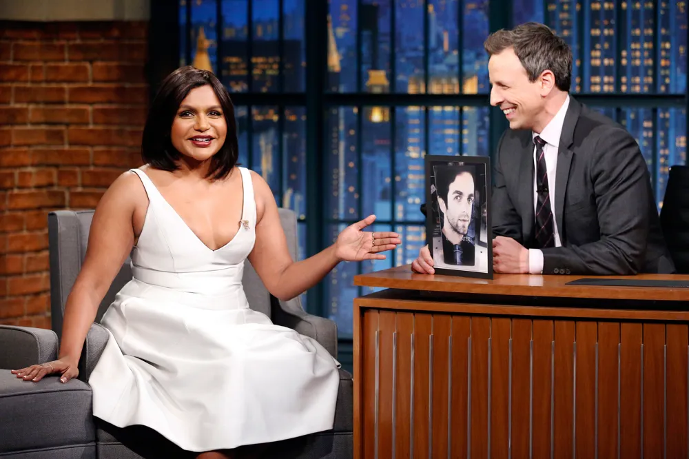 Mindy Kaling Seth Meyers