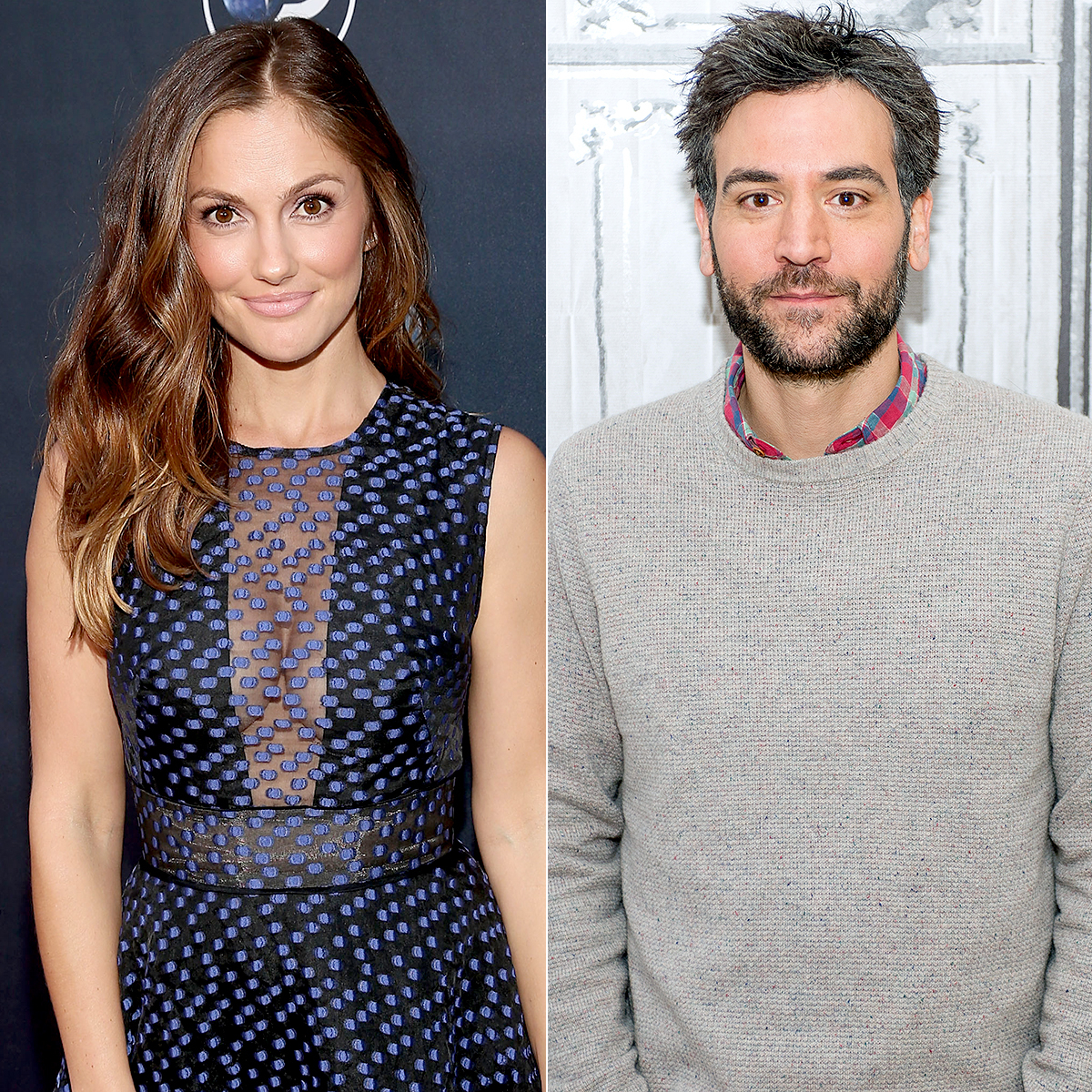 Minka Kelly and Josh Radnor