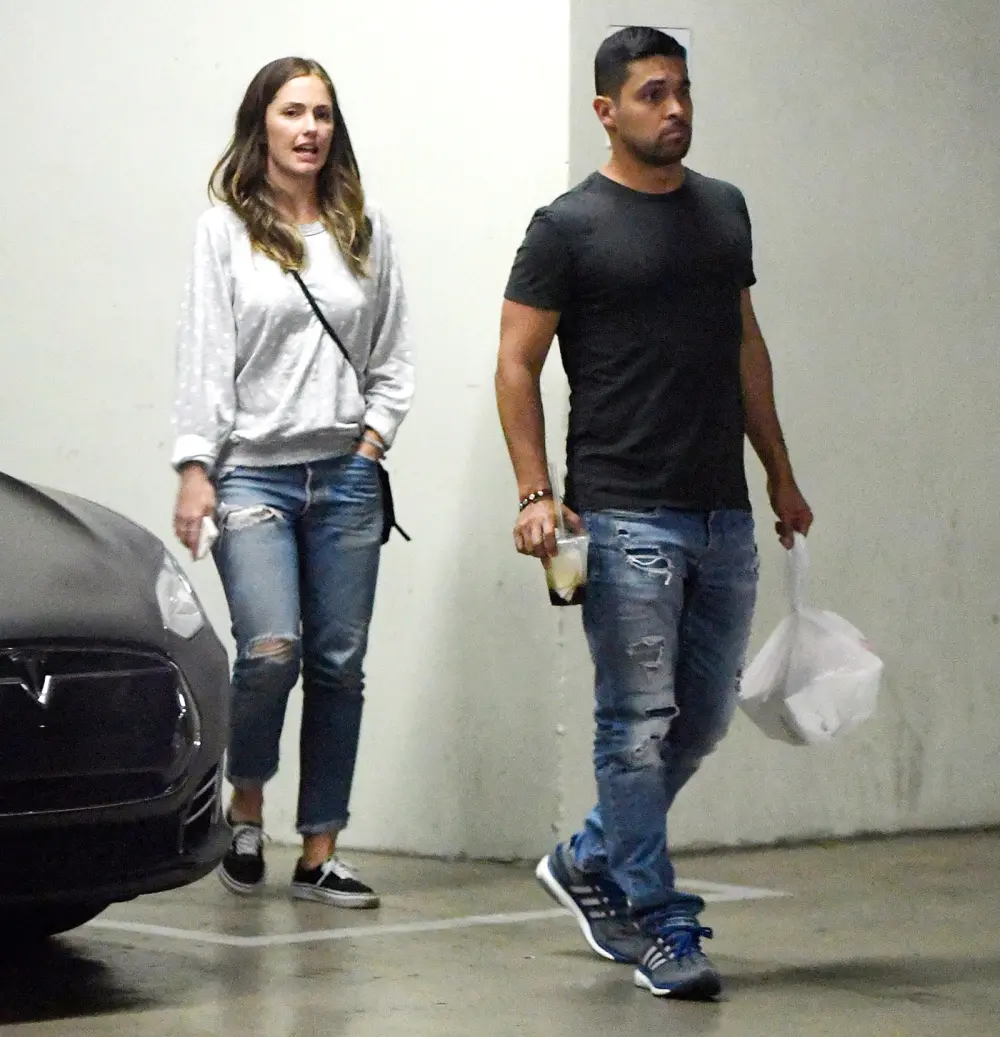 Minka Kelly and Wilmer Valderrama
