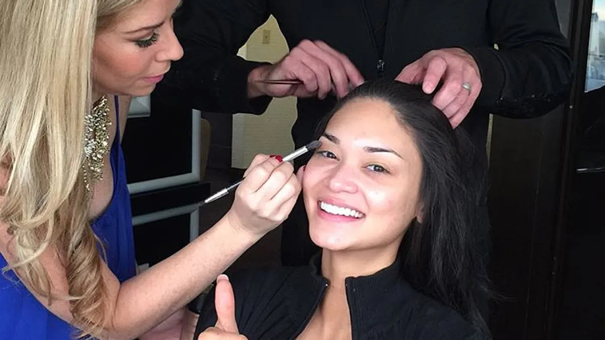 Miss Philippines Pia Alonzo Wurtzbach with no makeup