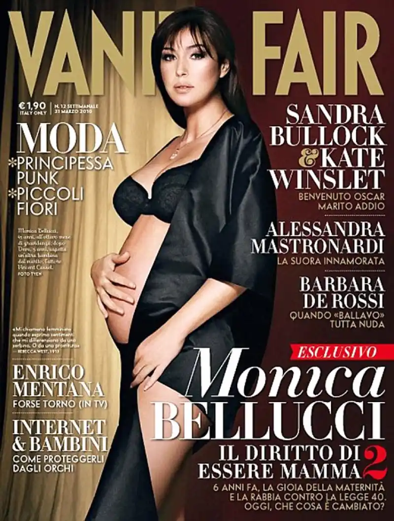 Monica Bellucci Vanity Fair cover
