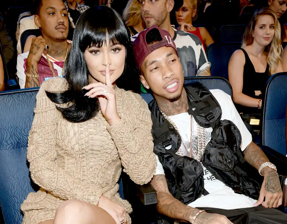 Kylie and Tyga at MTV's VMAs.