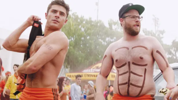 Zac Efron and Seth Rogen