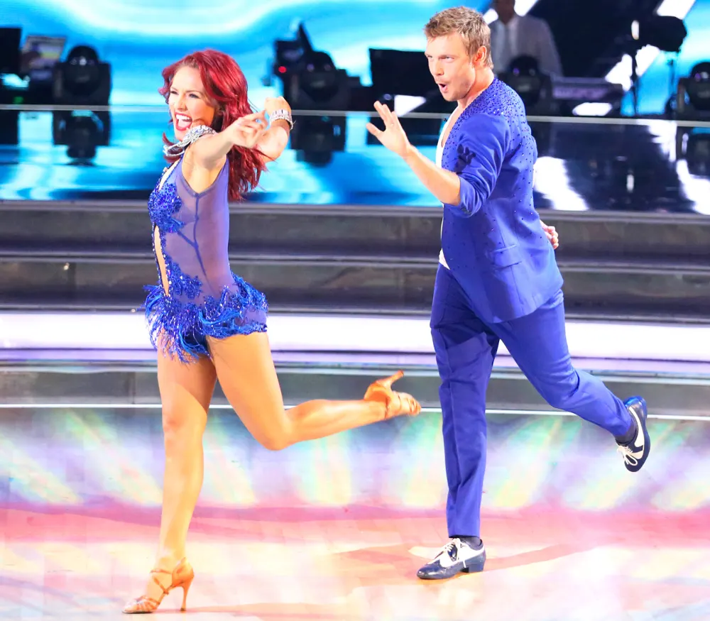 Sharna Burgess and Nick Carter