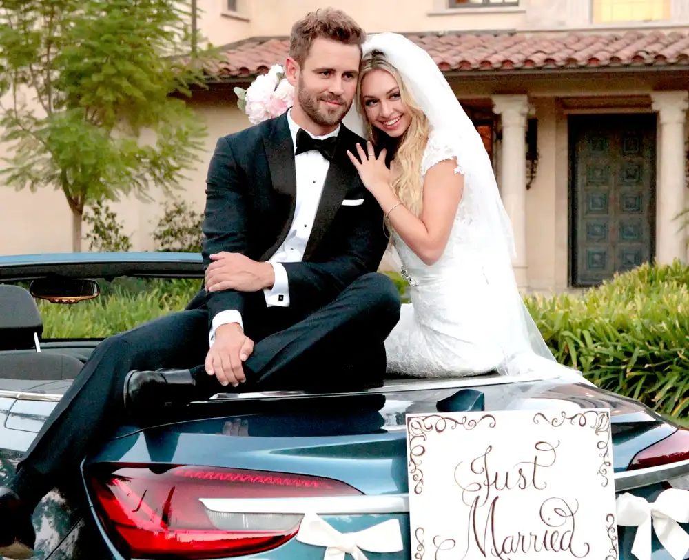 Corinne and Nick Viall