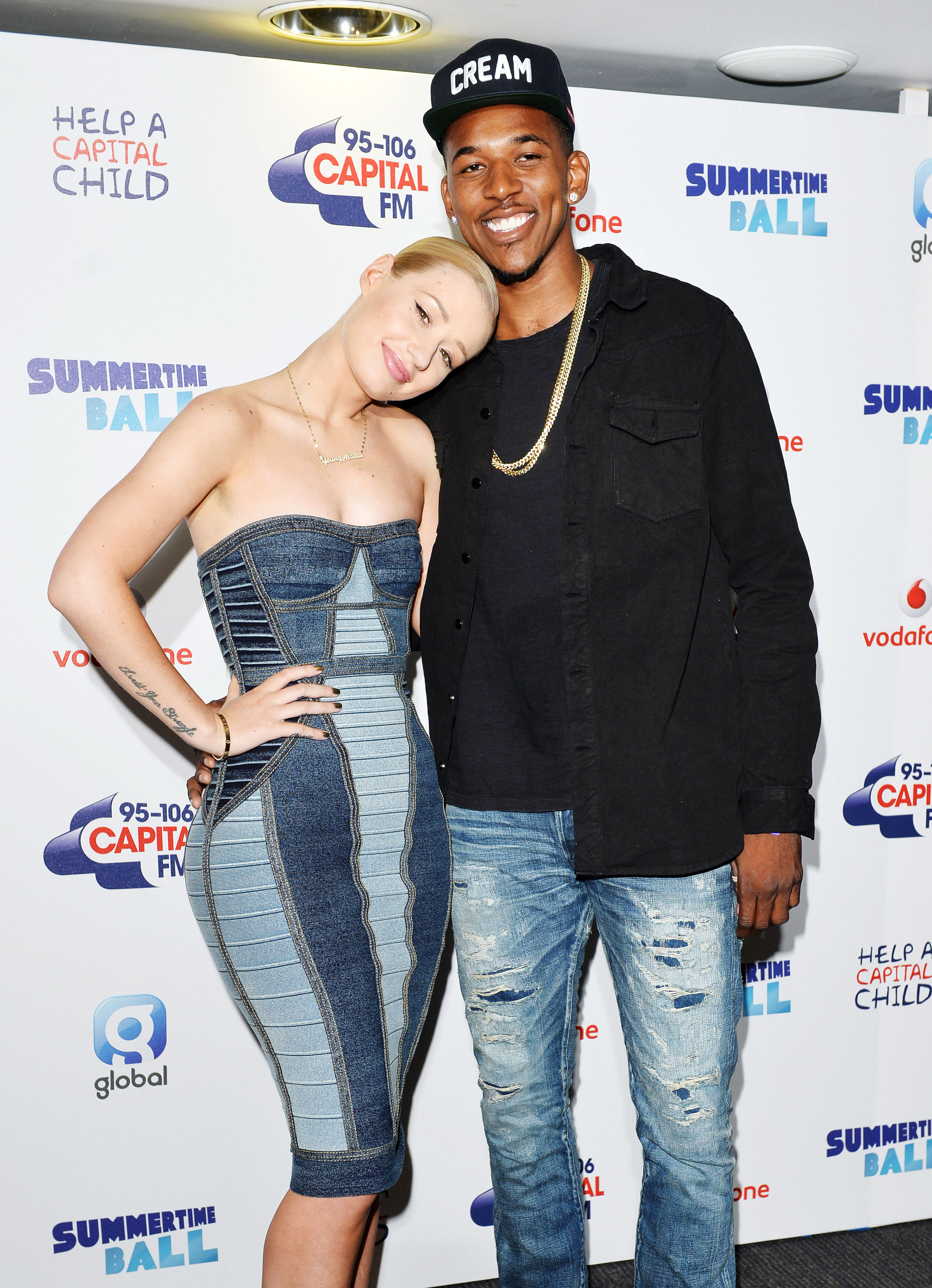 Iggy Azalea and Nick Young