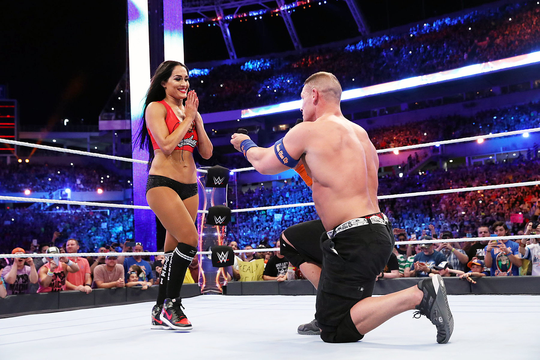 Nikki Bella John Cena engagement ring