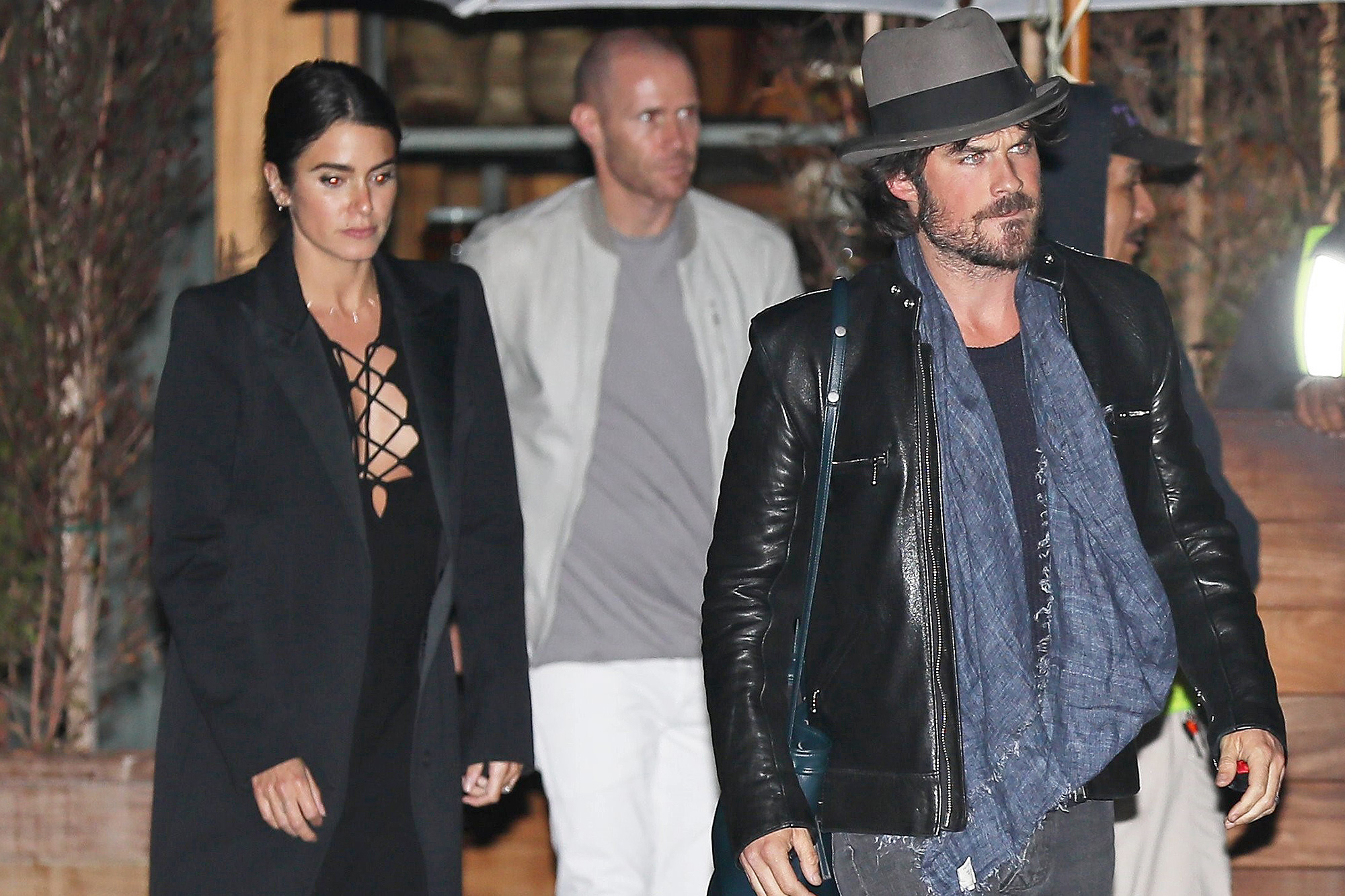 Nikki Reed and Ian Somerhalder