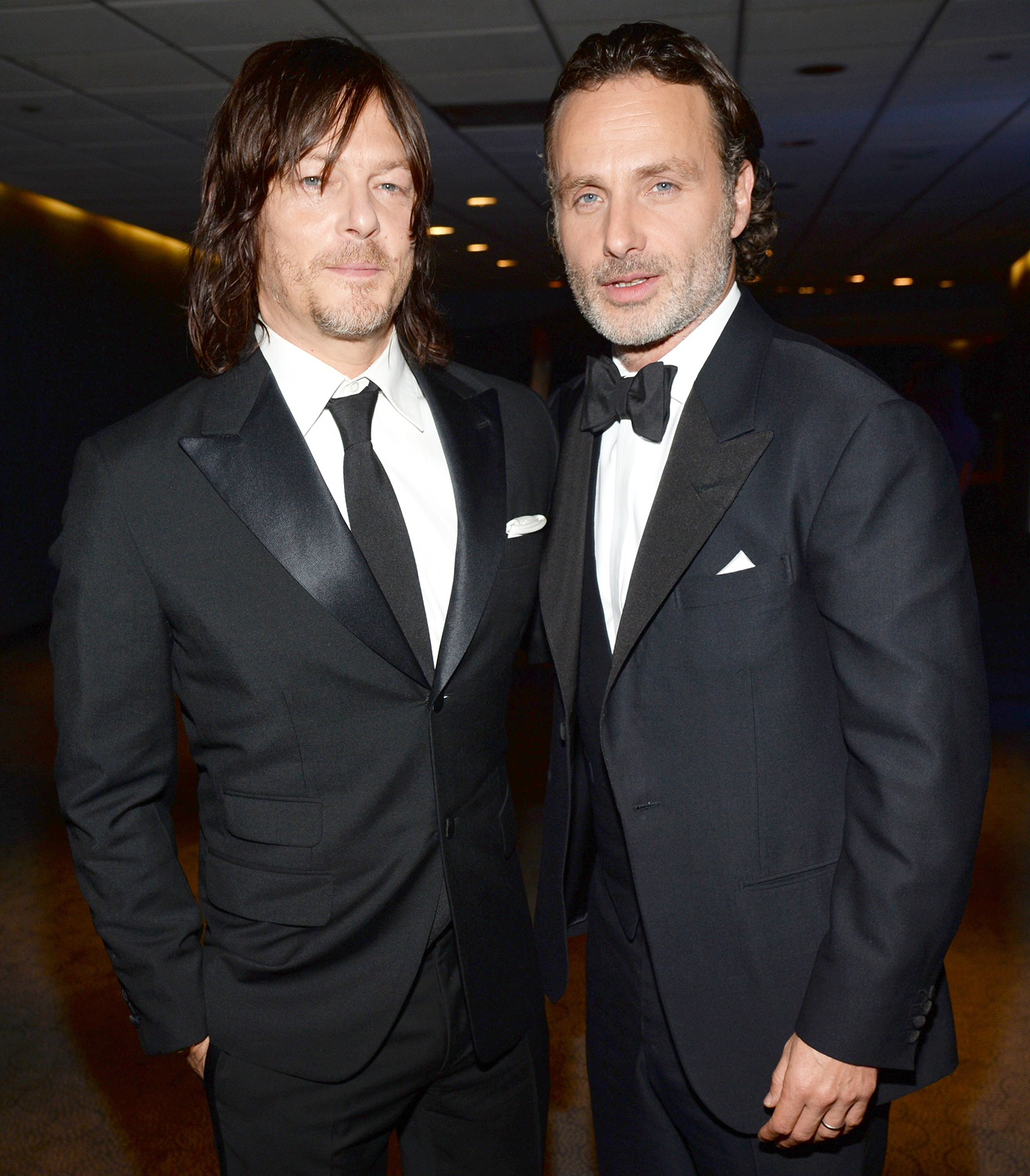 Norman Reedus and Andrew Lincoln