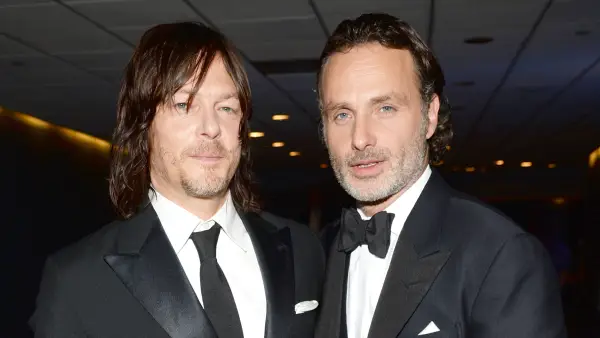 Norman Reedus and Andrew Lincoln