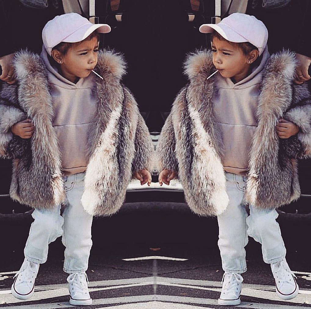 Kim Kardashian's daughter North West