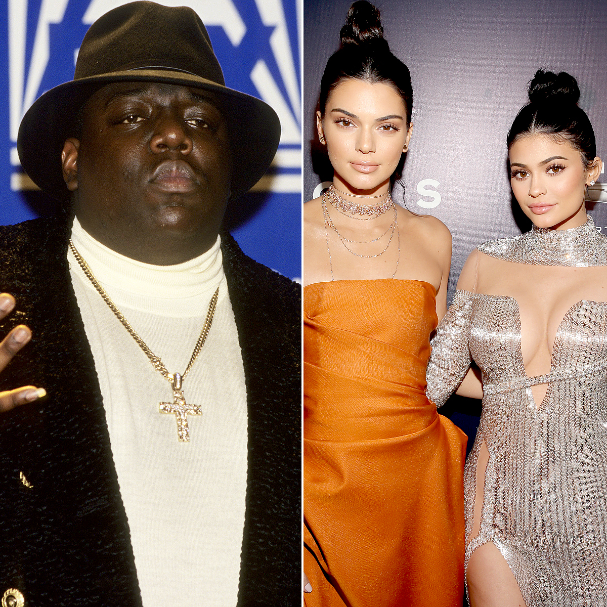 Notorious B.I.G. and Kendall and Kylie Jenner