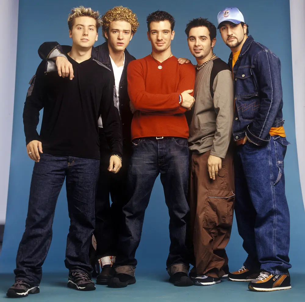 Lance Bass Justin Timberlake JC Chasez Chris Kirkpatrick Joey Fatone Nsync