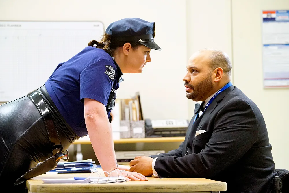 Lauren Ash and Colton Dunn Superstore