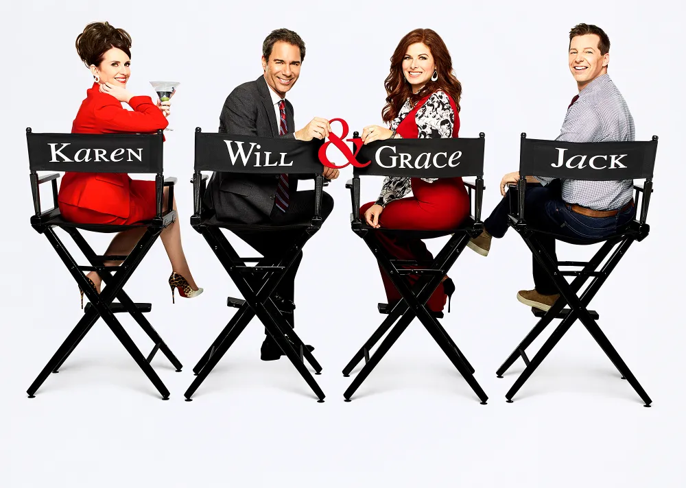 Will & Grace Megan Mullally, Eric McCormack, Debra Messing and Sean Hayes