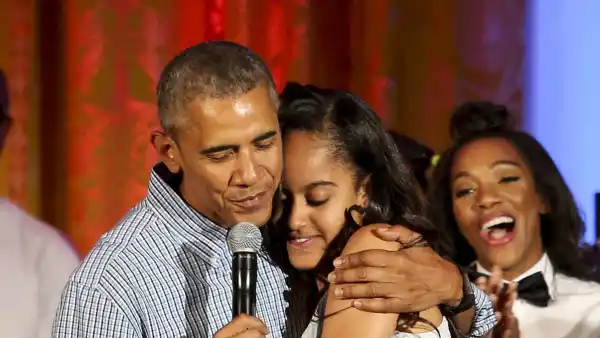 President Obama serenaded his daughter Malia during his July 4th celebrations