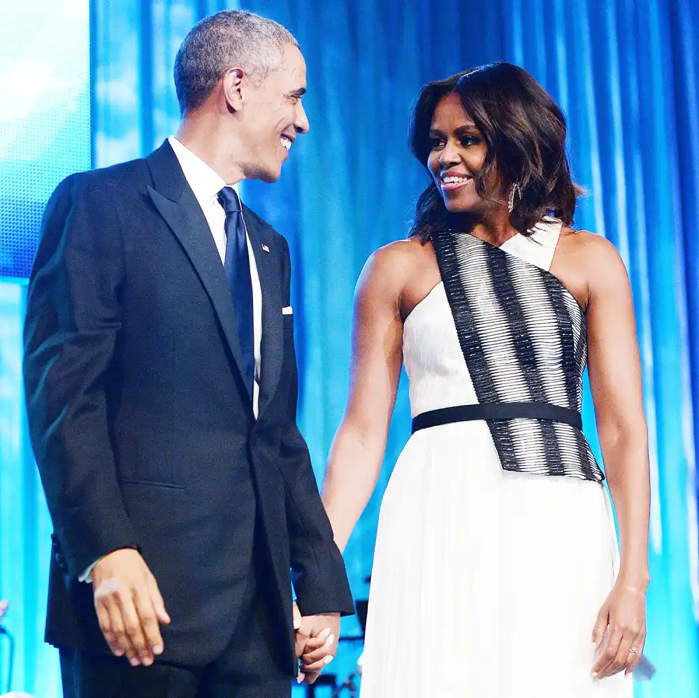 President Barack Obama and Michelle Obama