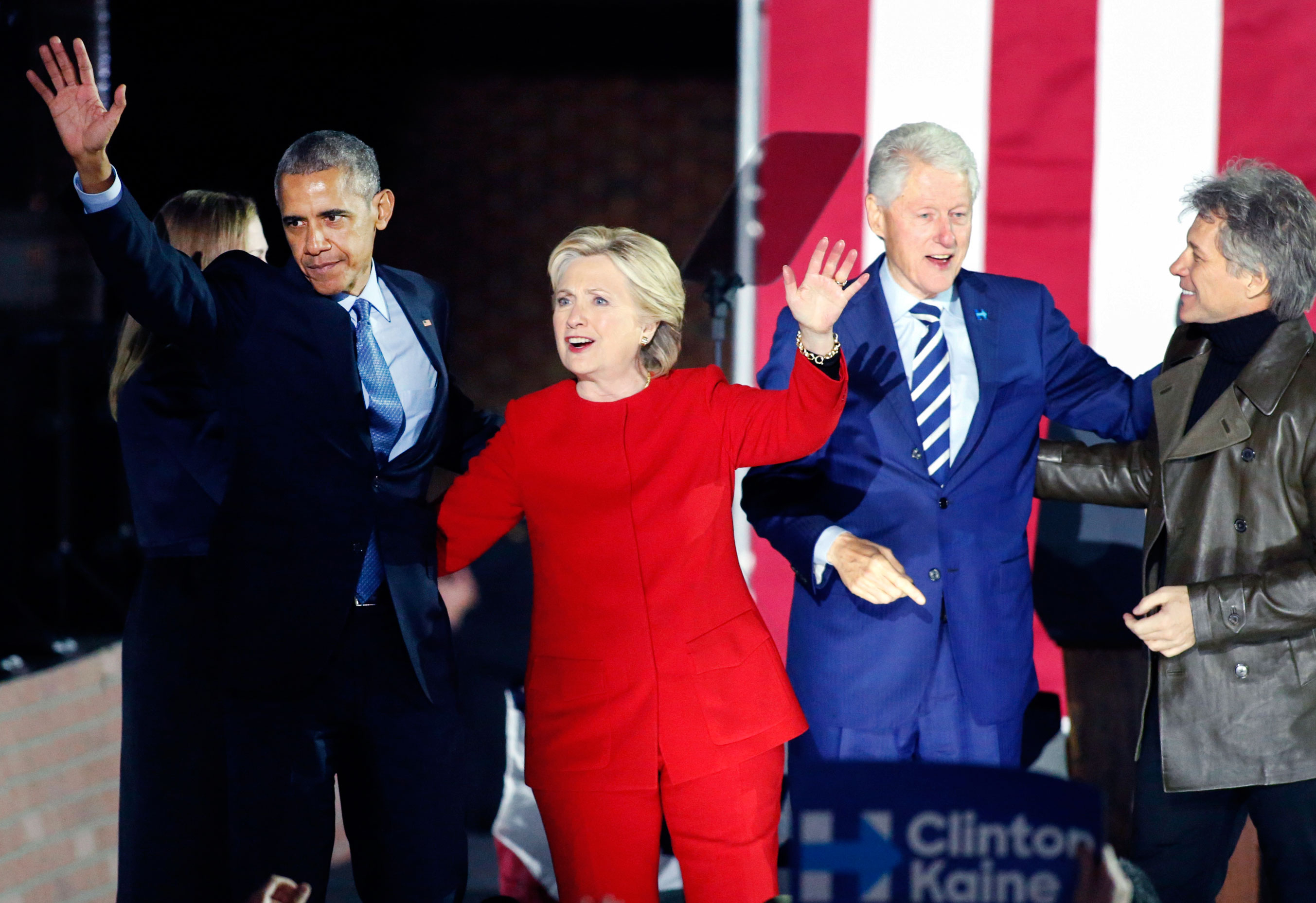 President Obama Hillary Clinton