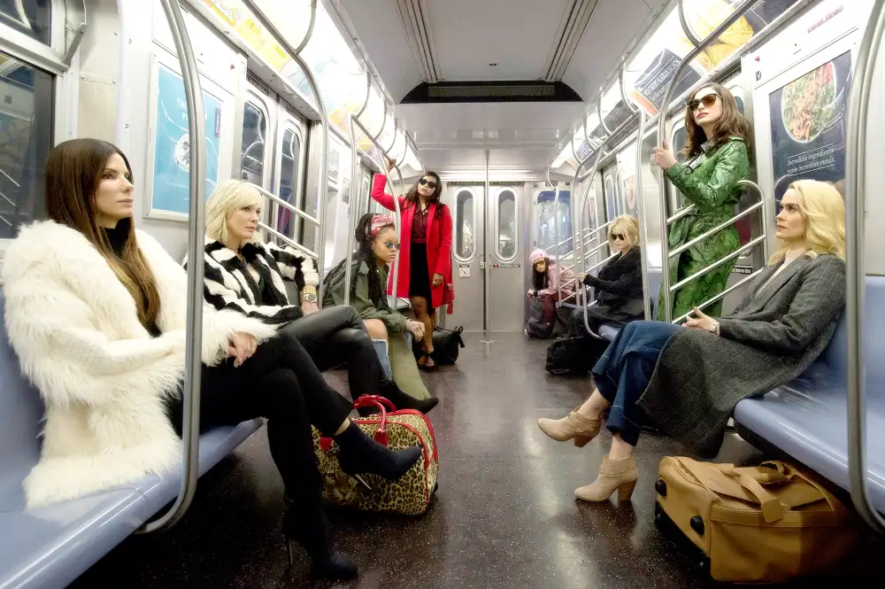 The cast of Ocean's Eight