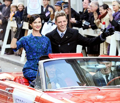 Odette Annable and Bret Harrison - The Astronaut Wives Club