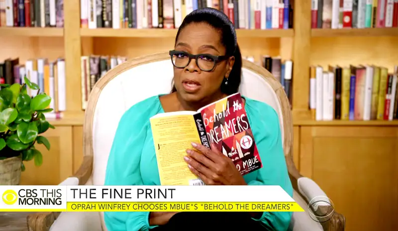 Oprah announces bookclub behold the dreamers 6c8e4796 be6f 4b55 abed 7968caf8c893