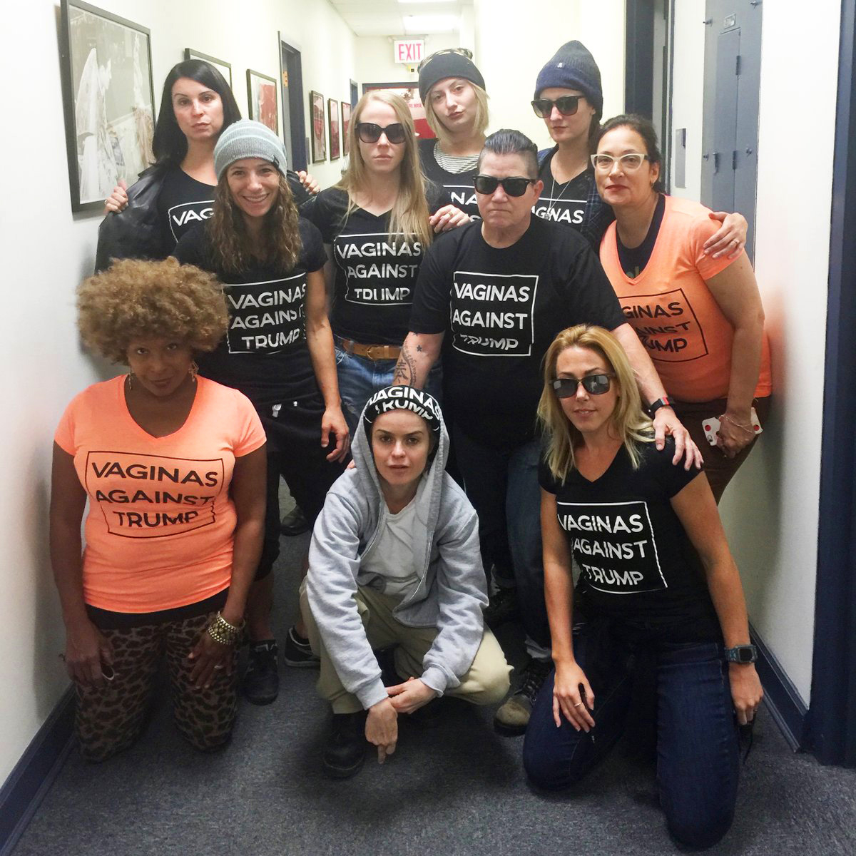 Beth Dover, Emma Myles, Taryn Manning, Francesca Curran, Lea DeLaria, Julie Lake