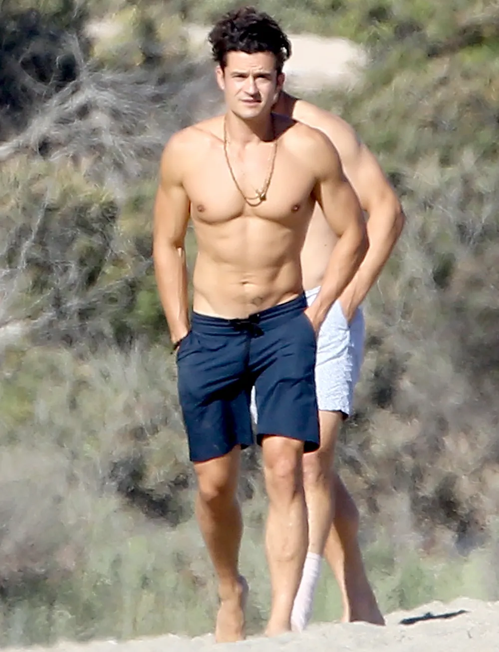 Orlando Bloom in Malibu on Sunday, July 10.