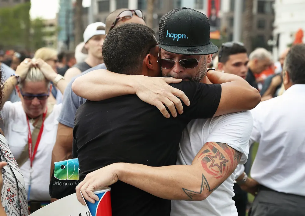 memorial service for Orlando shooting victims