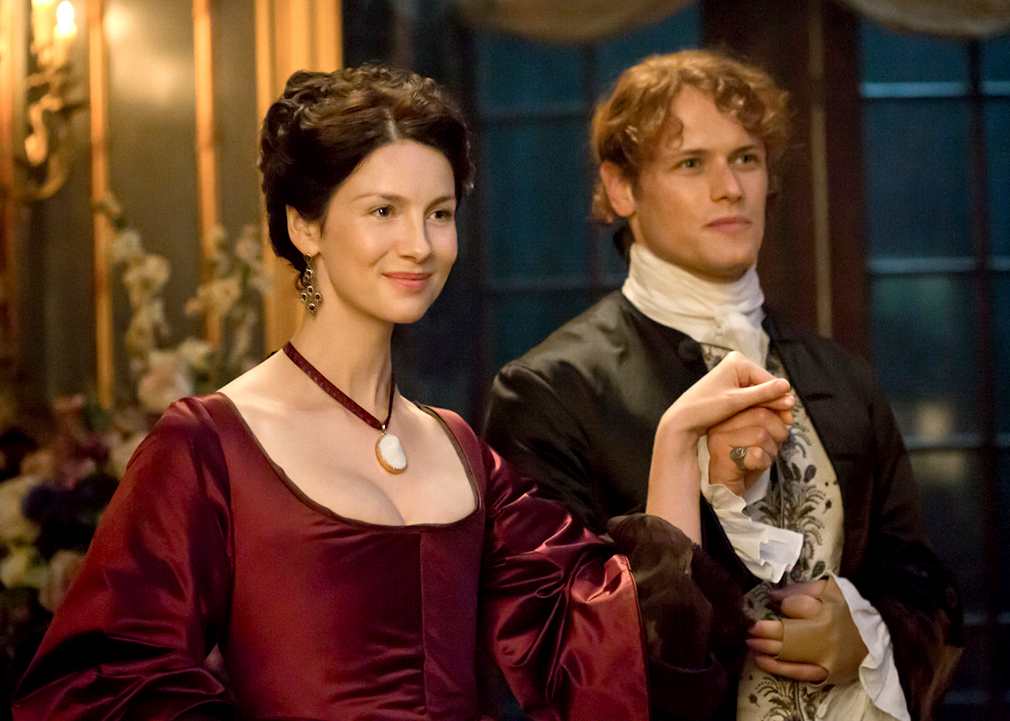 Caitriona Balfe Sam Heughan