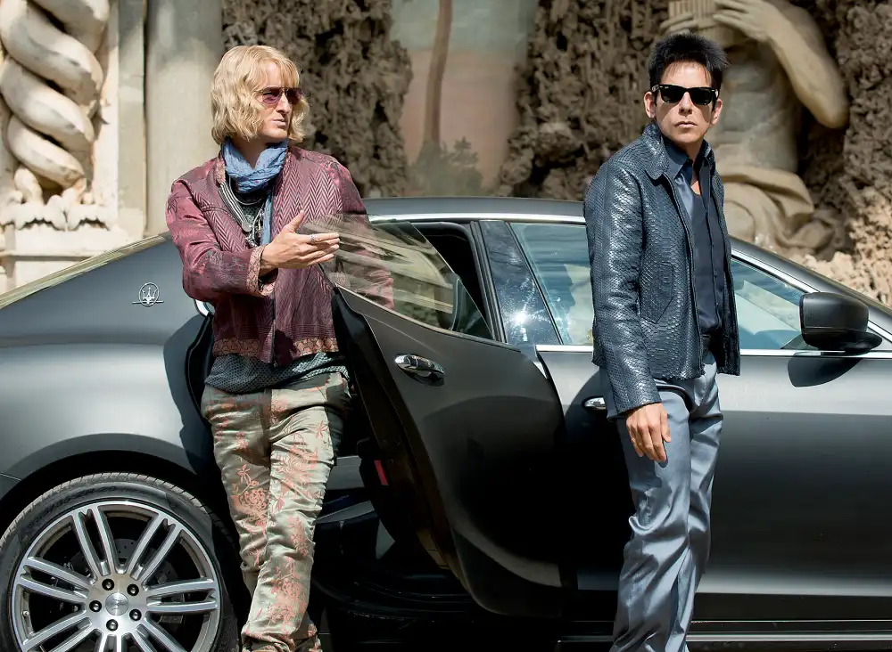 Owen Wilson plays Hansel, and Ben Stiller plays Derek Zoolander in 'Zoolander 2.'