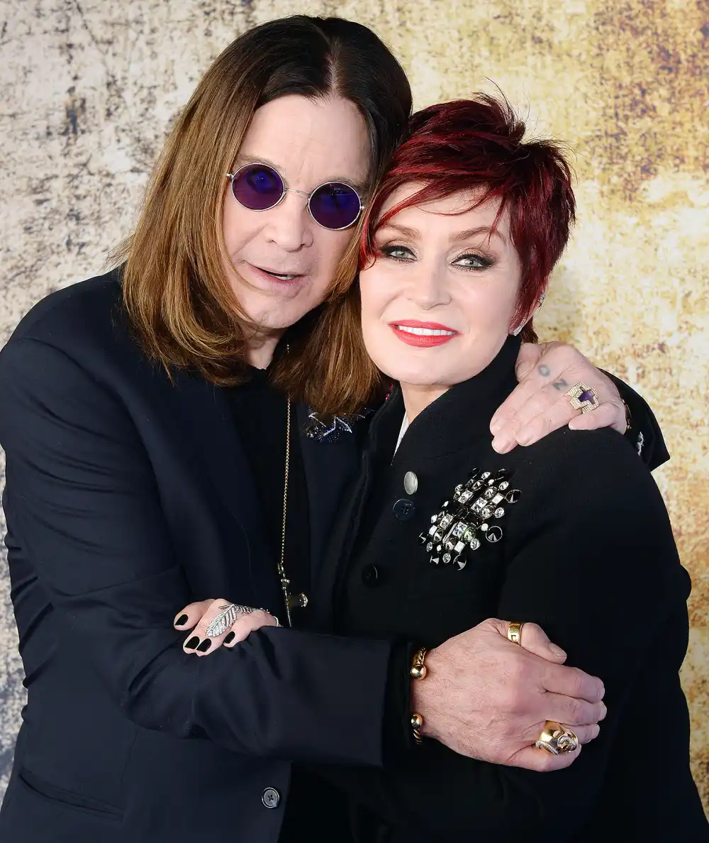 Ozzy Osbourne and Sharon Osbourne