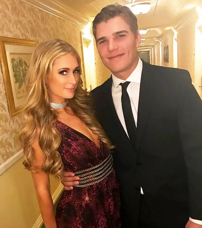 Paris Hilton and Chris Zylka