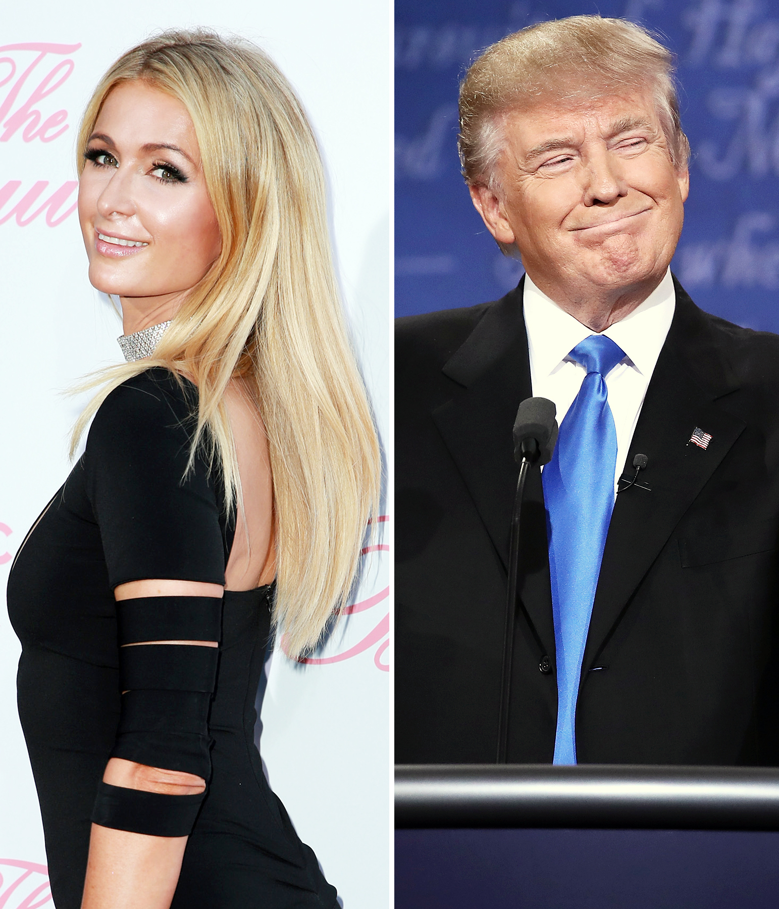 Paris Hilton Donald Trump