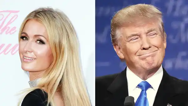 Paris Hilton Donald Trump