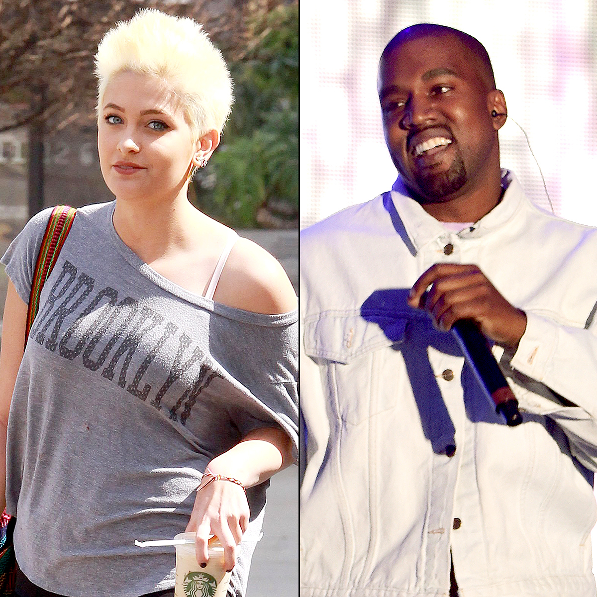 Paris Jackson and Kanye West