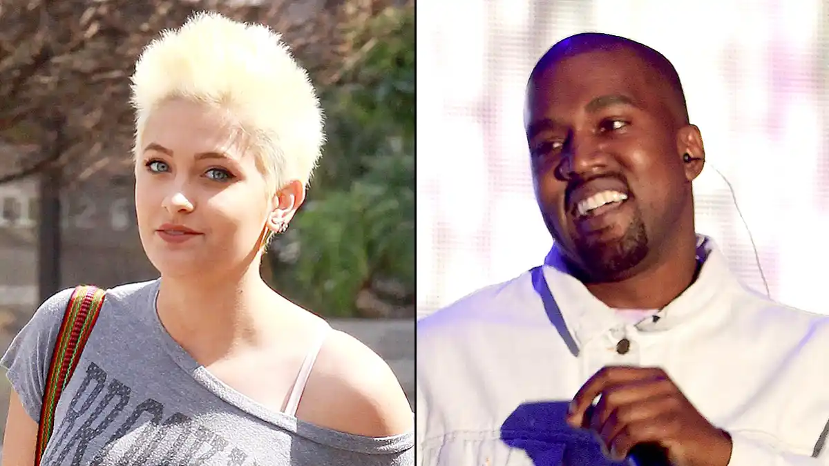 Paris Jackson and Kanye West