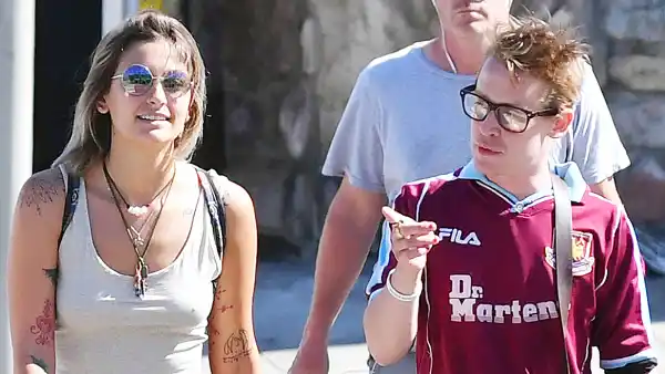 Macaulay Culkin and Paris Jackson