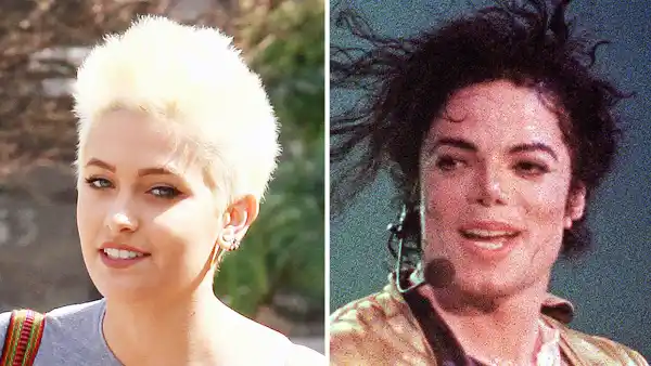 Paris Jackson and Michael Jackson